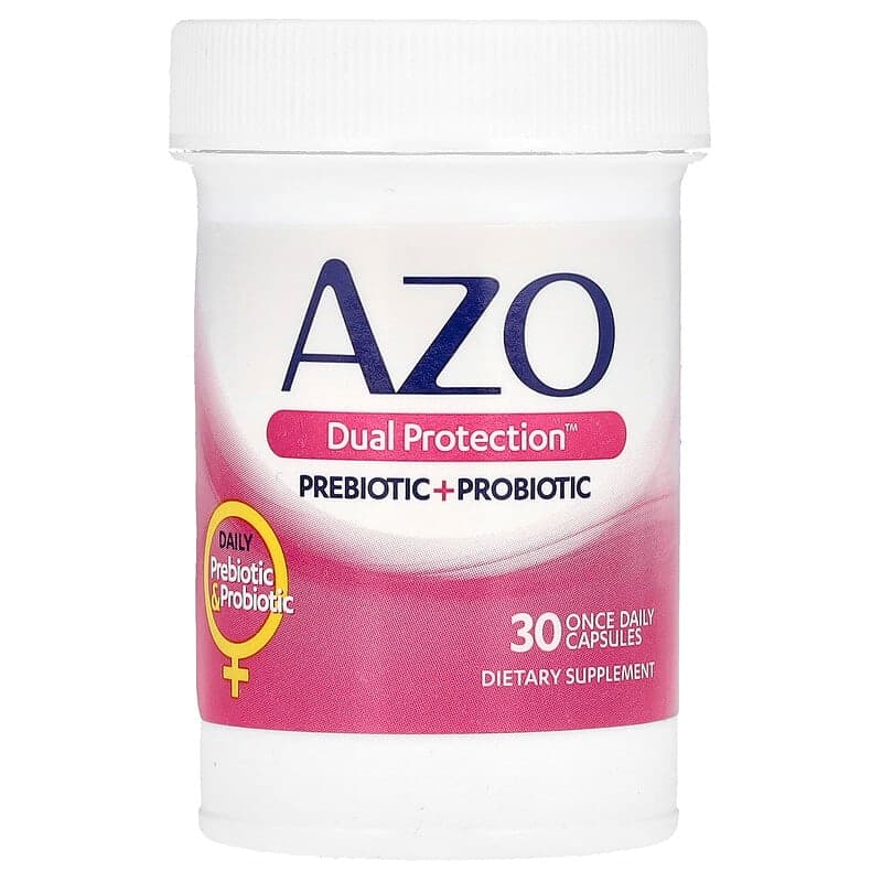 AZO, Protección doble, Refuerzo urinario y vaginal, 30 cápsulas de una vez por día – AZO – imagen 3