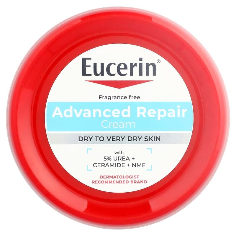 Eucerin, Crema de reparación avanzada, Piel seca a muy seca, Sin fragancia, 454 g (16 oz) – Eucerin – imagen 3