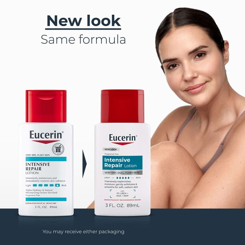 Eucerin, Loción de reparación intensiva, Sin fragancia, 89 ml (3 oz. líq.) – Eucerin – imagen 3