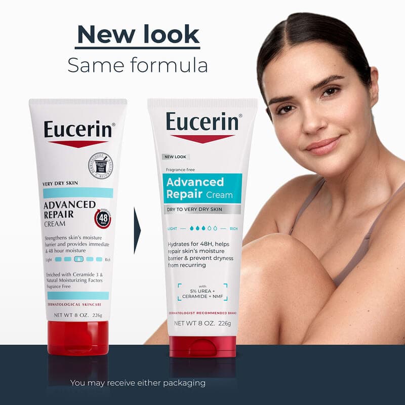 Eucerin, Crema reparadora avanzada, Sin fragancia, 226 g (8 oz) – Eucerin – imagen 3