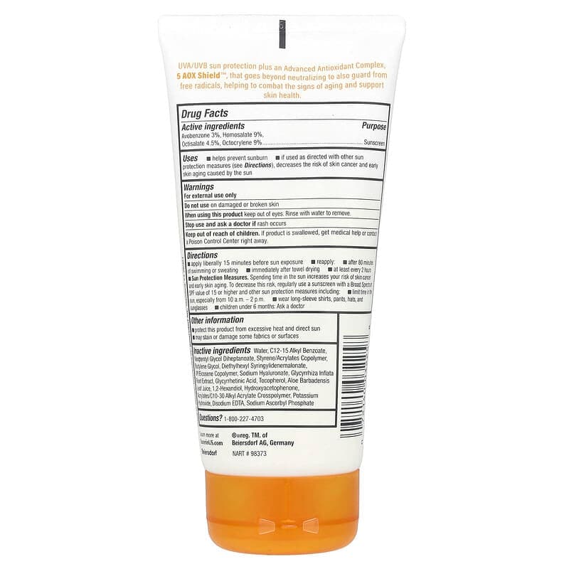 Eucerin, Hidratación avanzada, Loción de protección solar liviana, FPS 50, Sin fragancia, 150 ml (5 oz. Líq.) – Eucerin – imagen 2