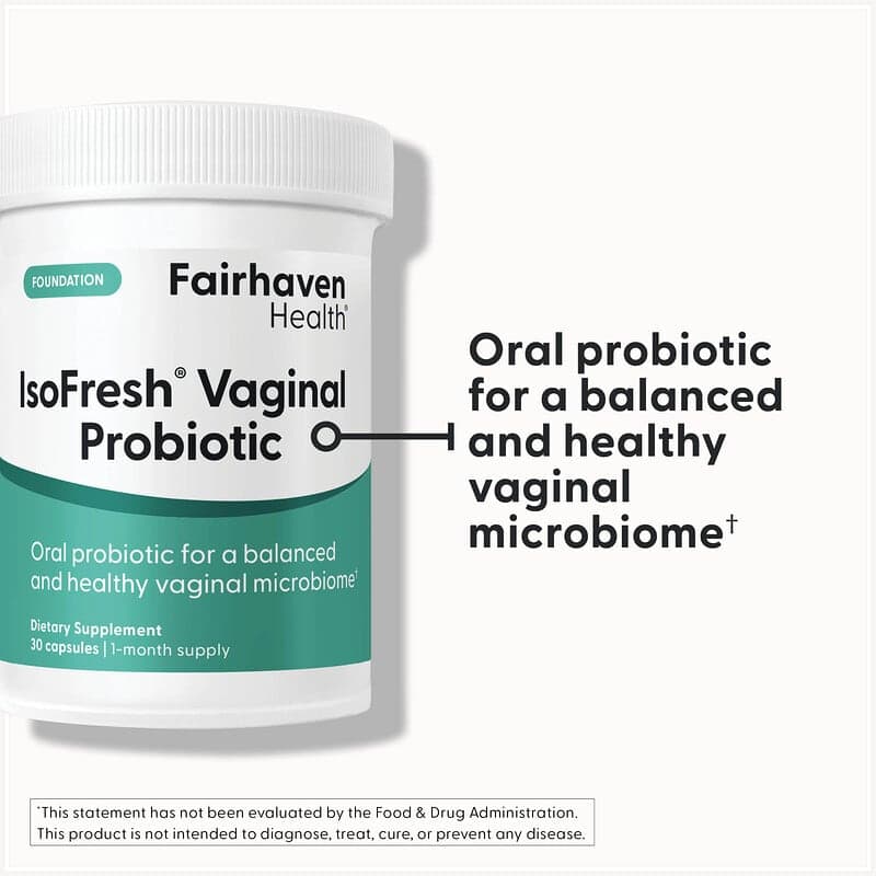 Fairhaven Health, Probiótico vaginal IsoFresh™, 30 cápsulas – Fairhaven Health – imagen 3