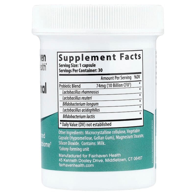 Fairhaven Health, Probiótico vaginal IsoFresh™, 30 cápsulas – Fairhaven Health – imagen 2