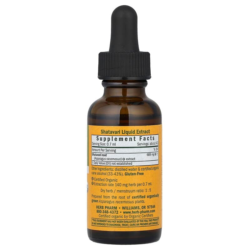 Herb Pharm, Shatavari, 30 ml (1 oz. líq.) – Herb Pharm – imagen 2