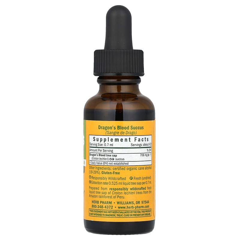Herb Pharm, Sangre de dragón, 30 ml (1 oz. Líq.) – Herb Pharm – imagen 2