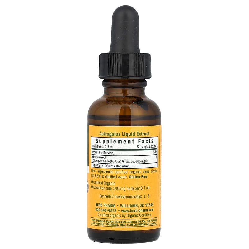 Herb Pharm, Astrágalo, 30 ml (1 oz. Líq.) – Herb Pharm – imagen 2