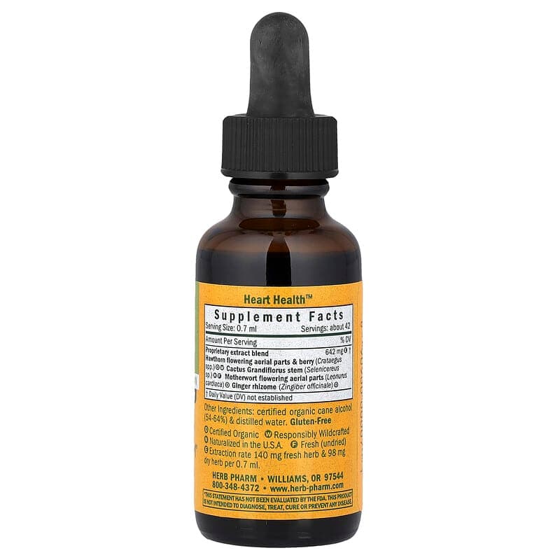 Herb Pharm, Heart Health™, 30 ml (1 oz. líq.) – Herb Pharm – imagen 2