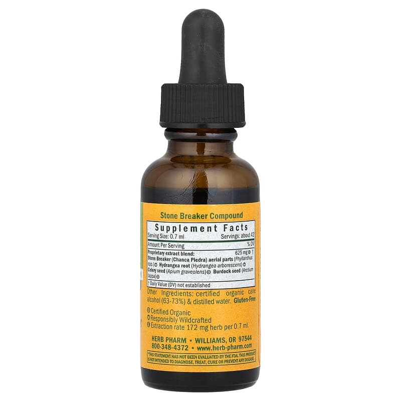 Herb Pharm, Eliminador de piedras, 30 ml (1 oz. Líq.) – Herb Pharm – imagen 2
