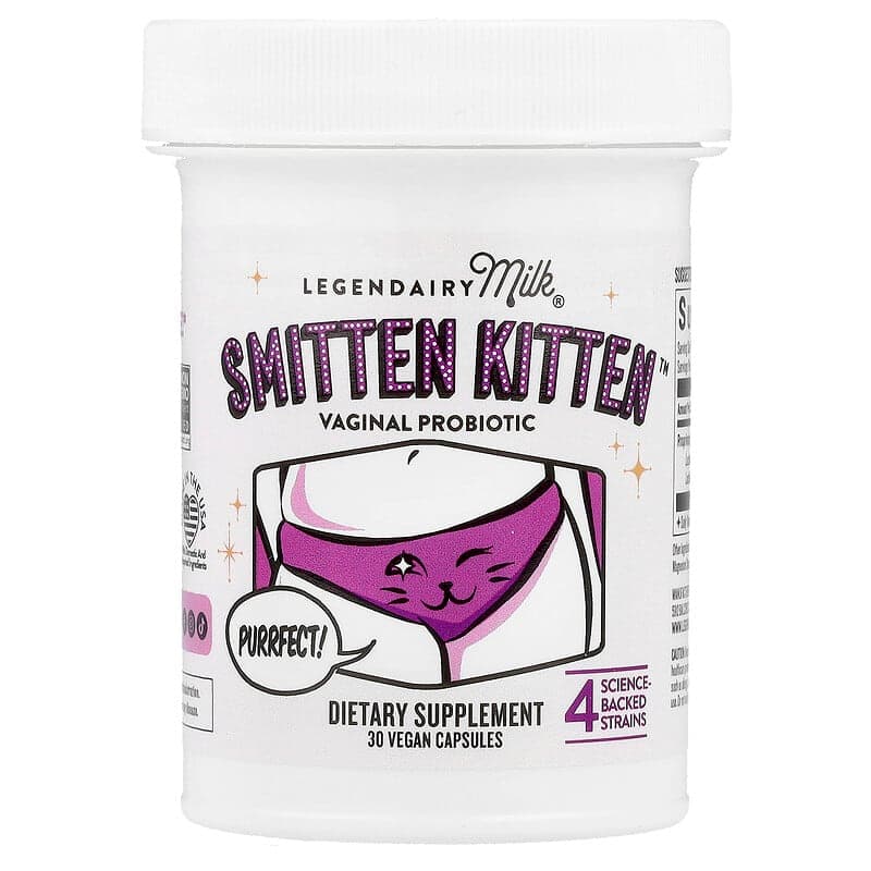 Legendairy Milk, Probiótico vaginal Smitten Kitten™, 30 cápsulas veganas – Legendairy Milk – imagen 3