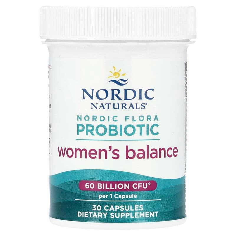 Nordic Naturals, Nordic Flora Probiotic, Suplemento para el equilibrio de las mujeres, 30 cápsulas – Nordic Naturals – imagen 3