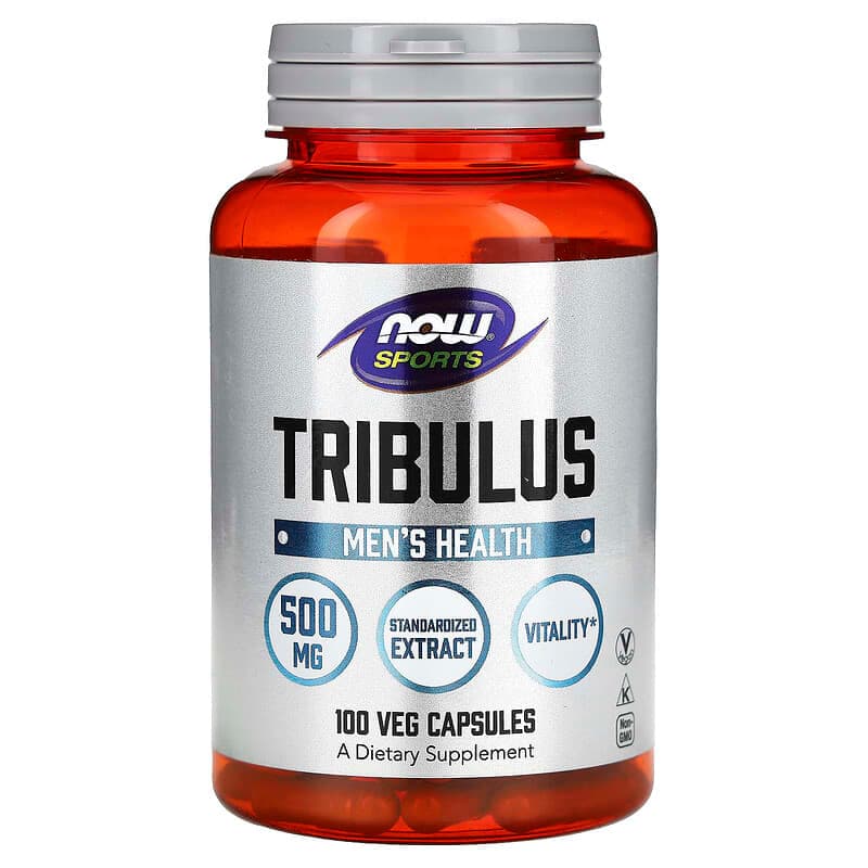 NOW Foods, Deportes, Tribulus, 500 mg, 100 cápsulas vegetales