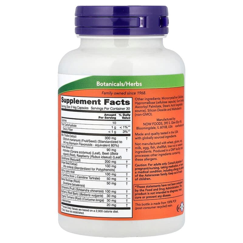 NOW Foods, Liver Refresh™, Suplemento para revitalizar el hígado, 90 cápsulas vegetales – NOW Foods – imagen 2