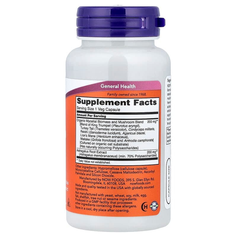 NOW Foods, Renovación inmunitaria, 90 cápsulas vegetales – NOW Foods – imagen 2