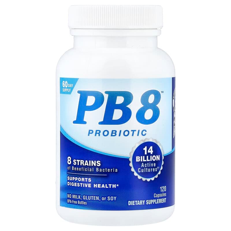 Nutrition Now, Probiótico PB 8™, 120 cápsulas (7000 millones de UFC por cápsula)