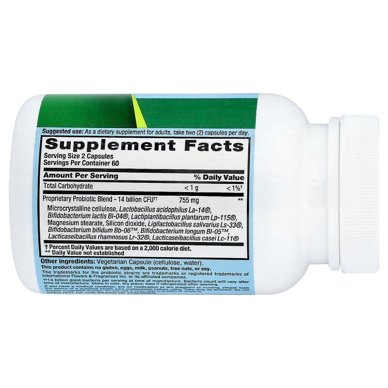 Nutrition Now, Probiótico PB 8™, 120 cápsulas vegetales (7000 millones de UFC por cápsula) – Nutrition Now – imagen 2