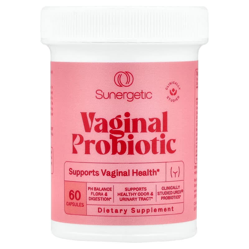 Sunergetic, Suplemento probiótico vaginal, 60 cápsulas – Sunergetic – imagen 3