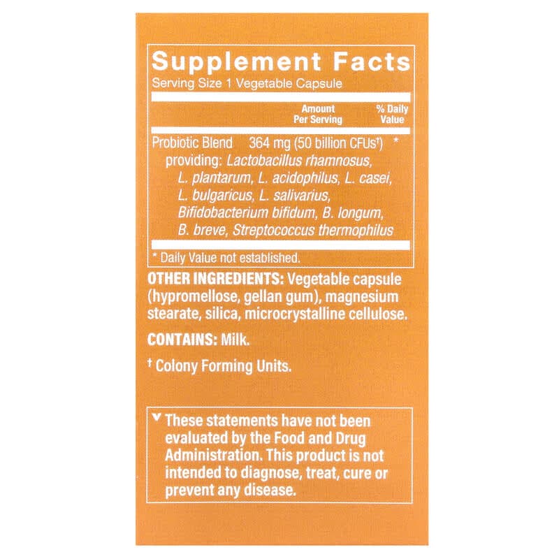 The Vitamin Shoppe, Suplemento probiótico para mujeres, 50.000 millones, 60 cápsulas vegetales – The Vitamin Shoppe – imagen 2